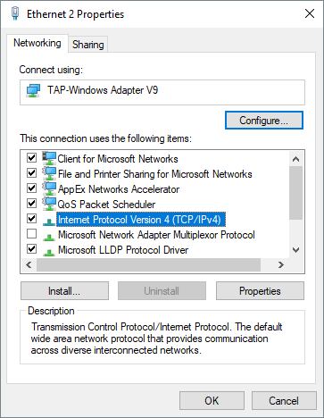 how to install openvpn connect windows 10